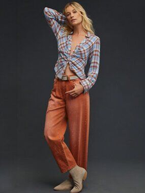 Anthropologie Pilcro The Breaker Pants — Ginger / Size 30